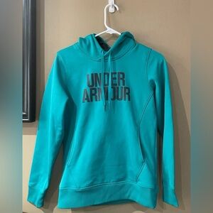 Under Armour Women's Teal Logo Hoodie
